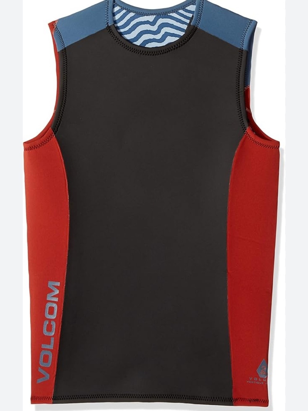 Volcom Standard Vesticle Wetsuit Rash Guard Small